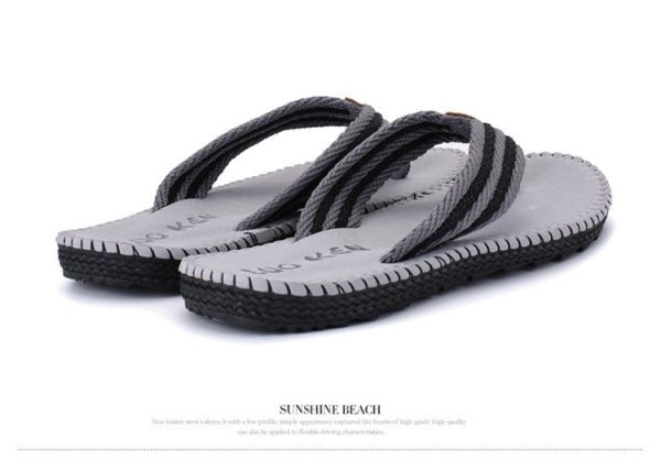 Flip-Flop sandal for menn, leveres i 4 forskjellige farge varianter. - Bilde 4
