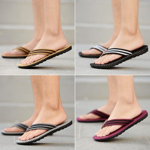 Flip-Flop sandal for menn, leveres i 4 forskjellige farge varianter.