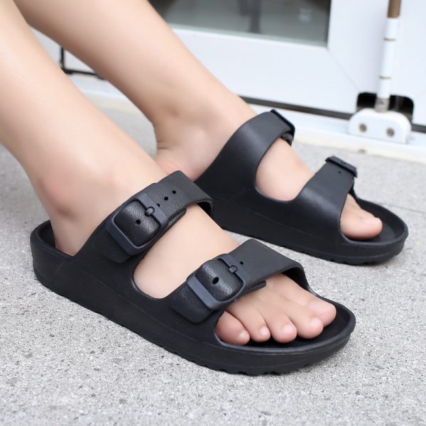Flip-flop happyfeet borken sandal for dame - Bilde 5