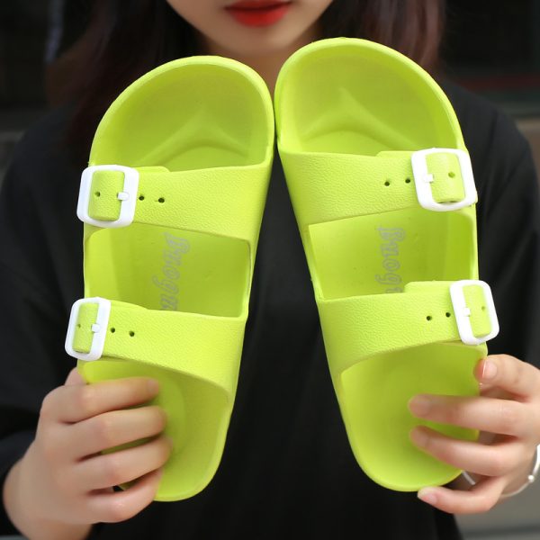 Flip-flop happyfeet borken sandal for dame - Bilde 3