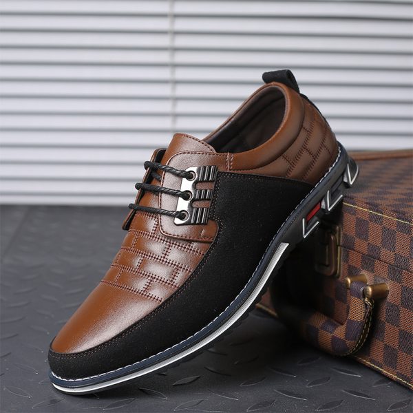 Casual skinnsko for herre britisk modell - Bilde 5