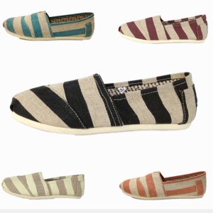 Koreanske canvas slip-on sko
