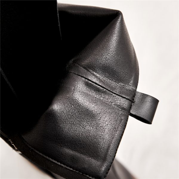 Høye Martin style skinn boots - Bilde 8