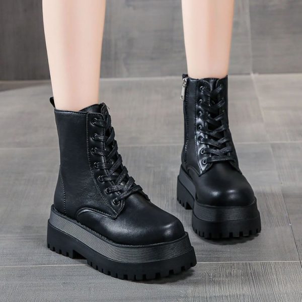 Plattform boots Martin style - Bilde 2