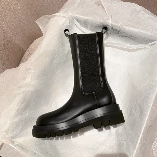 Mellomhøye Martinstyle boots - Bilde 6