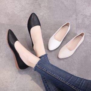 Enkel pumps koreansk style