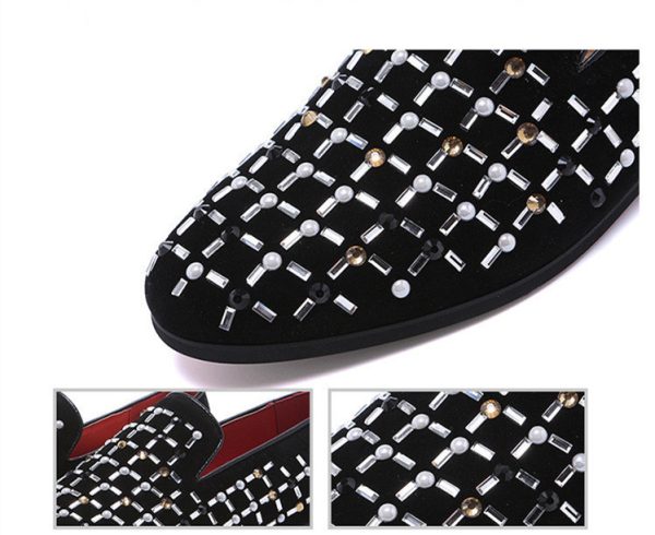 Elegant pyntet herre pumps - Bilde 5