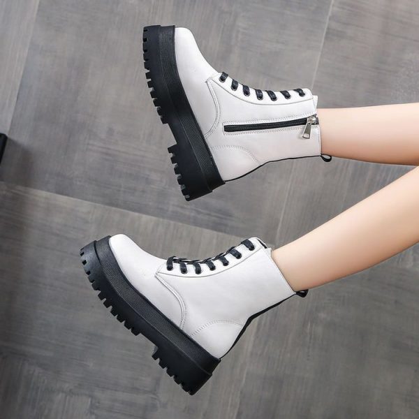 Plattform boots Martin style - Bilde 3