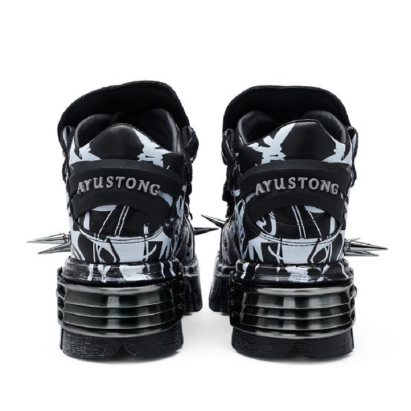Platformsko Punk Rock Pumps - Bilde 5