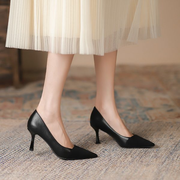 Stiletthæl pumps - Bilde 4