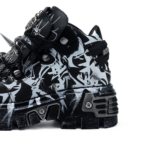 Platformsko Punk Rock Pumps - Bilde 2